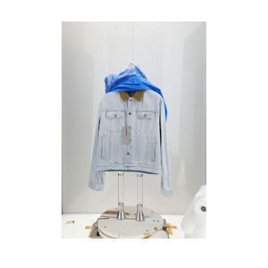 Dior Homme Men Giacca Denim Collo Corduroy